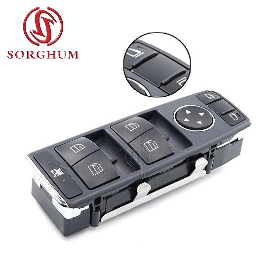SORGHUM A2049055302 A2049055402  A2049058102 For Mercedes W212 S212 C250 C300 C350 C63 E350 E550 250 Window Lifter Switch Button