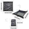Double Purpose Felt Seat Cushion and Storage Basket with Waterproof Materials for Enhanced Comfort and Organization