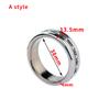 New Male Penis Rings Stainless Steel Metal Cock Ring Ball Stretcher Erection Increase Orgasm delay ejaculation Sex Toys For Man