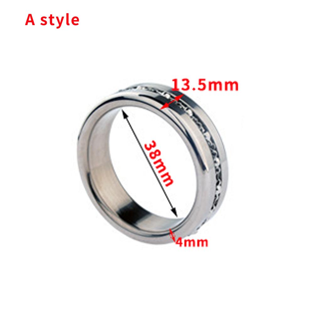 New Male Penis Rings Stainless Steel Metal Cock Ring Ball Stretcher Erection Increase Orgasm delay ejaculation Sex Toys For Man