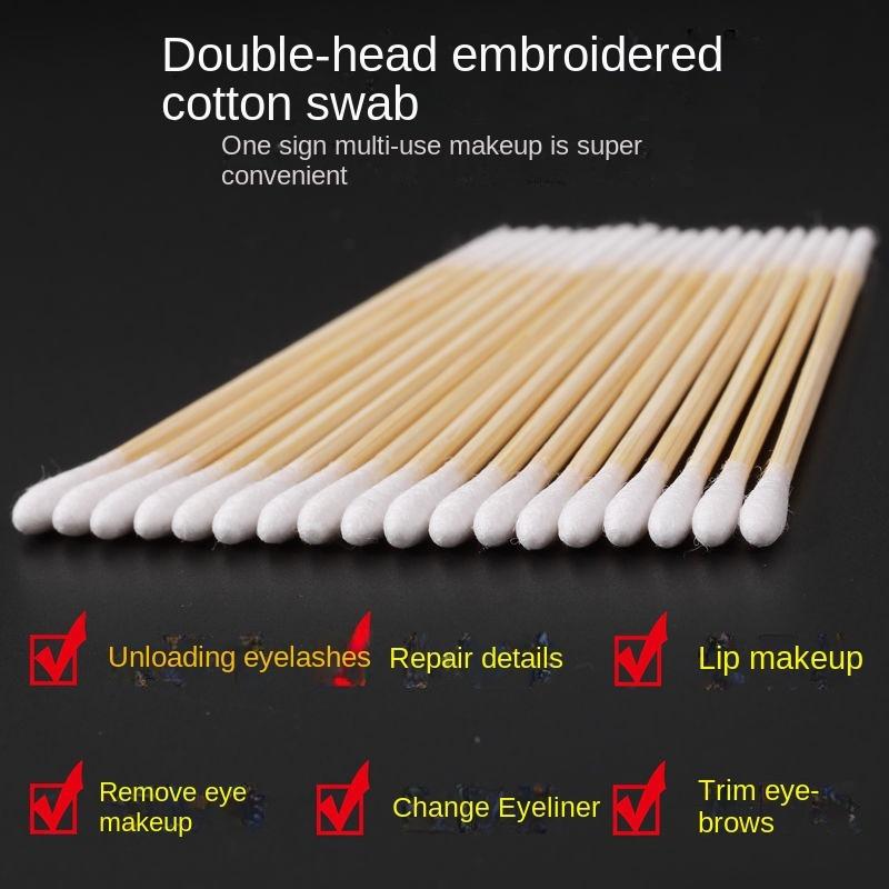 7cm Single Pointed, Cotton Swab, Used for Eyebrow Trimming, Nail Art, Ear Hole Digging, Tattoo Cleaning, and Pet Nail Treatment
