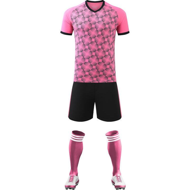 Nuovo Set Maglia da Calcio Estiva Adulti Bambini Maschile e Femminile Studenti Universitari Maglia da Allenamento Asciugatura Rapida Traspirante Maglia da Competizione