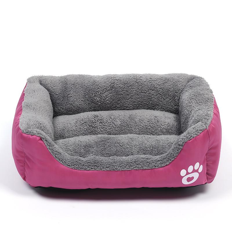 Multiple Colors and Sizes Pet Bed for Small Medium Large Dogs Cats Pet Nest Kennel Indoor Soft Sleeping Mat Dog Sofa Bed