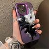 Black and White Ink Is Suitable for Iphone17 Mobile Phone Case 11 Apple 15promax/14 Anti-drop 13pro European and American Wind 16