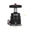 Andoer Aluminum Alloy Tripod Ball Head Mount Panoramic 360 Degrees  Swivel 180 Degrees  Flip with Scaled Base