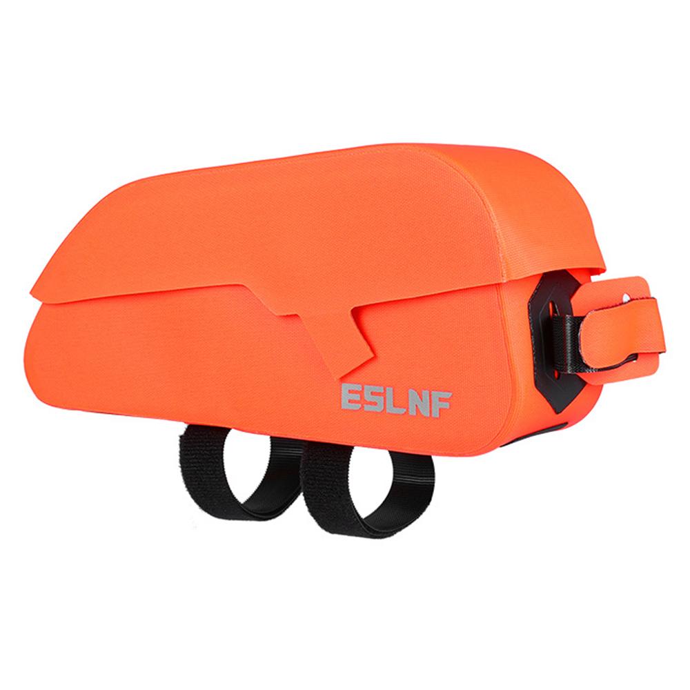 ESLNF 07CF0012 Road Mountain Bike Frame Bag Magnetic Flip Cover TPU Waterproof Bicycle Top Tube Bag A