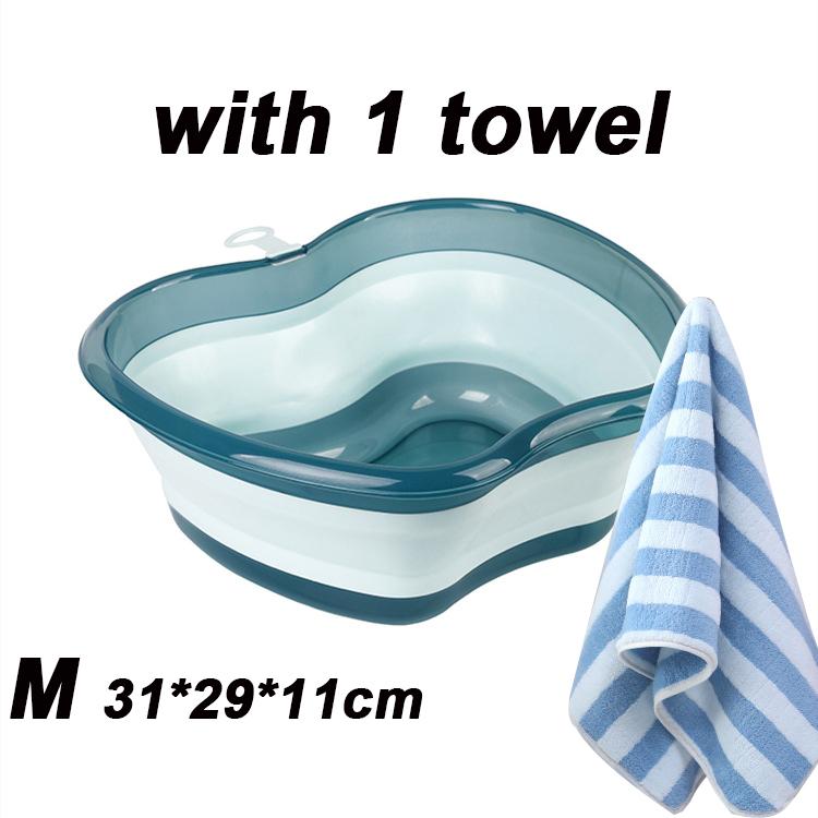 Portable Thickened Basin Apple Shape Design With Hanging Hole Durable Folding Basin For Facial Cleansing, Laundry Outdoor Travel