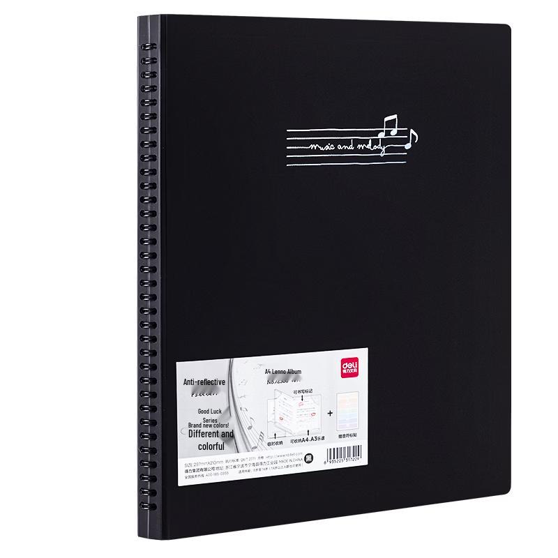Deli A4 Music Sheet Folder