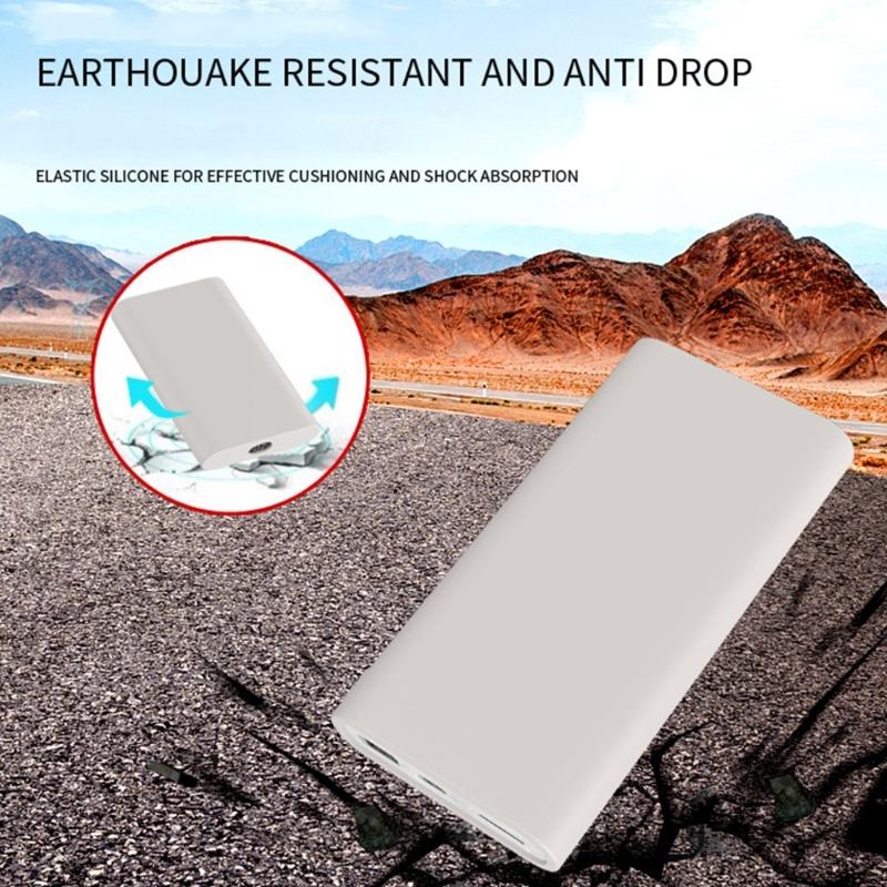 Lightweight Silicone Protector Skin for 100W Mobile Power Providing Shock Absorption Scratch Resistance