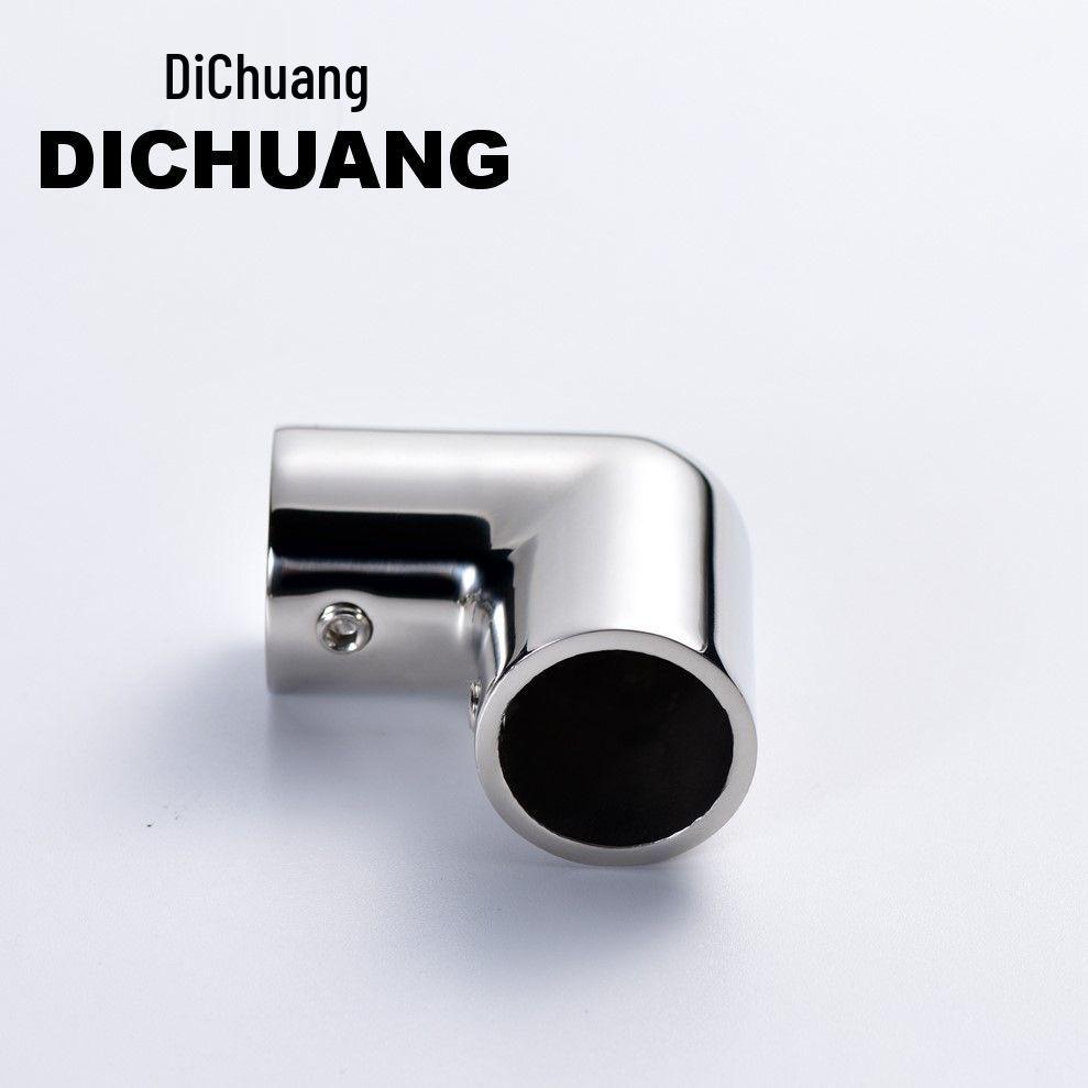316 Stainless Steel 90° Marine Elbow Pipe Fitting, Mirror Polished Yacht Hardware Accessory.