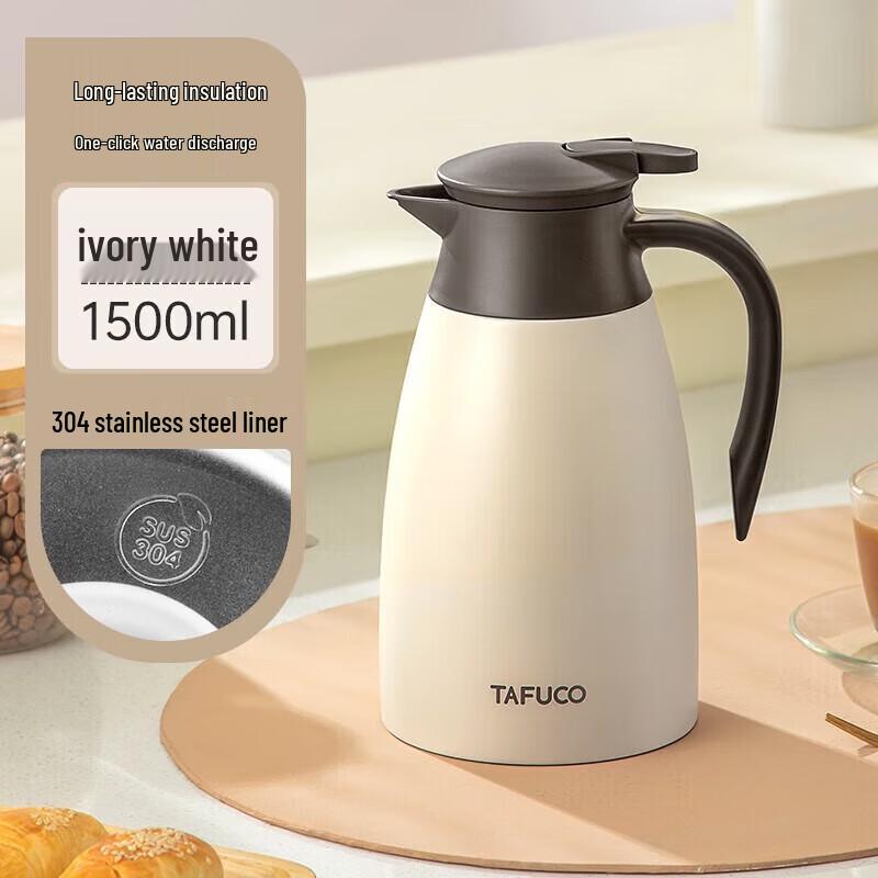 TAFUCO 304 Stainless Steel Insulated Kettle