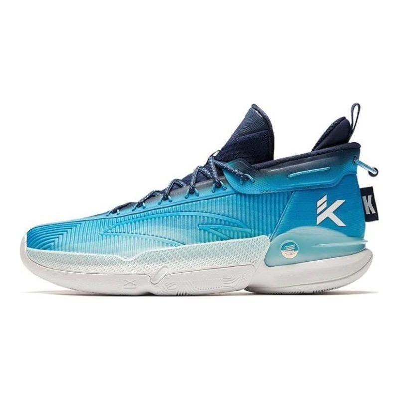 Anta KT9 Thompson 9 Water Rhyme Men Mid Top Basketball Shoes Blue 112341101-7