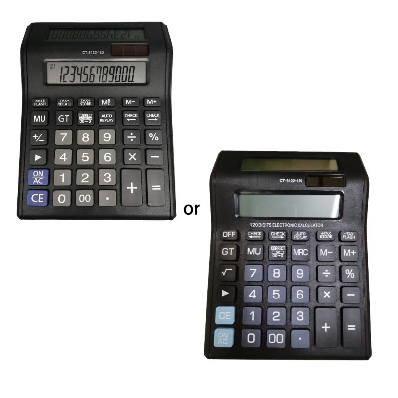 

Large Screen Solar Double Display Calculator for Business Finance Professionals Efficient Calculation Tool 1