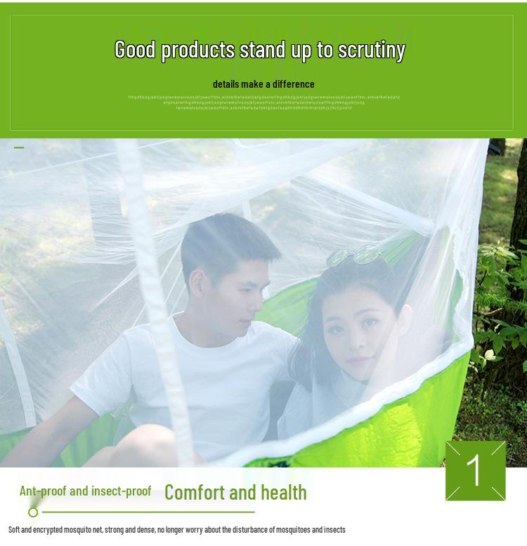 Free Eagle Double Mosquito Net Parachute Hammock and Camping Swing