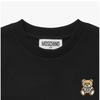 Moschino Htm04k Laa10 60100 Teddy Bear Logo Patch Kids Short Sleeve Tee