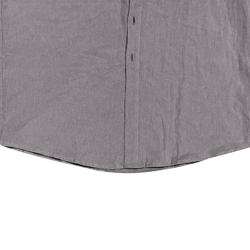 Men's Button Down Collar Long Sleeve Casual Shirt.