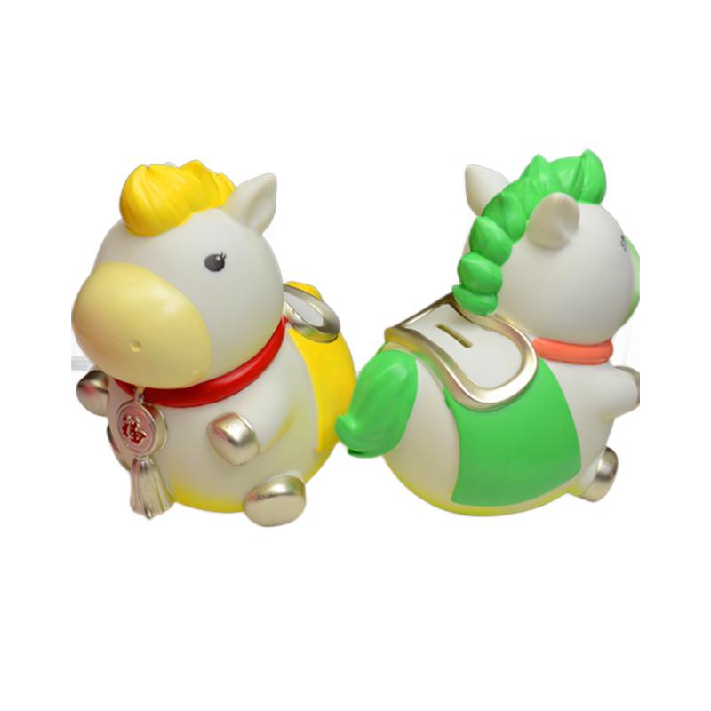 2026 Vårfest Häst Spara Pengar Burk - Kreativ Liten Häst Prydnad för Barnens Nyårspresent