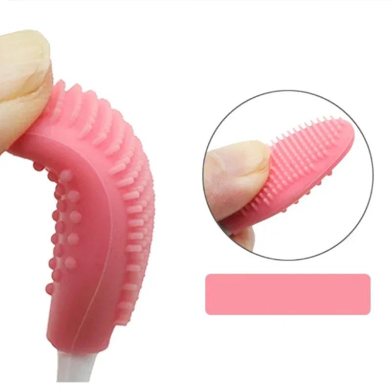 Beauty Skin Care Wash Face Double Sided  Silicone Brush Cleansing Brush Exfoliating Nose Clean Blackhead Removal Brushes Tools