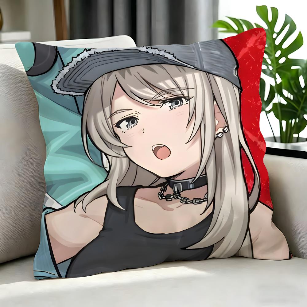Anime Girls Band Cry Cushion Cover Cushion Cover Set Pcs X X X Pillowcase Decorative Sofa Home Decor