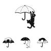 Brooch Cat Charming Black And White Cartoon Design Stylish Alloy Pin For Gifts