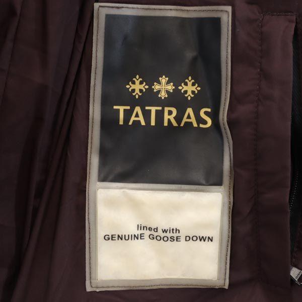 TATRAS Down Coat 2 Brown Waist Belt Women Used