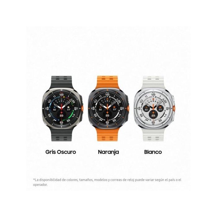 Montre Intelligente Avec Cadran 47 Mm 1,47" 480 X 480, Samsung Galaxy Watch Ultra En Gris Foncé, Connectivité, 4G, WiFi 5, NFC Et