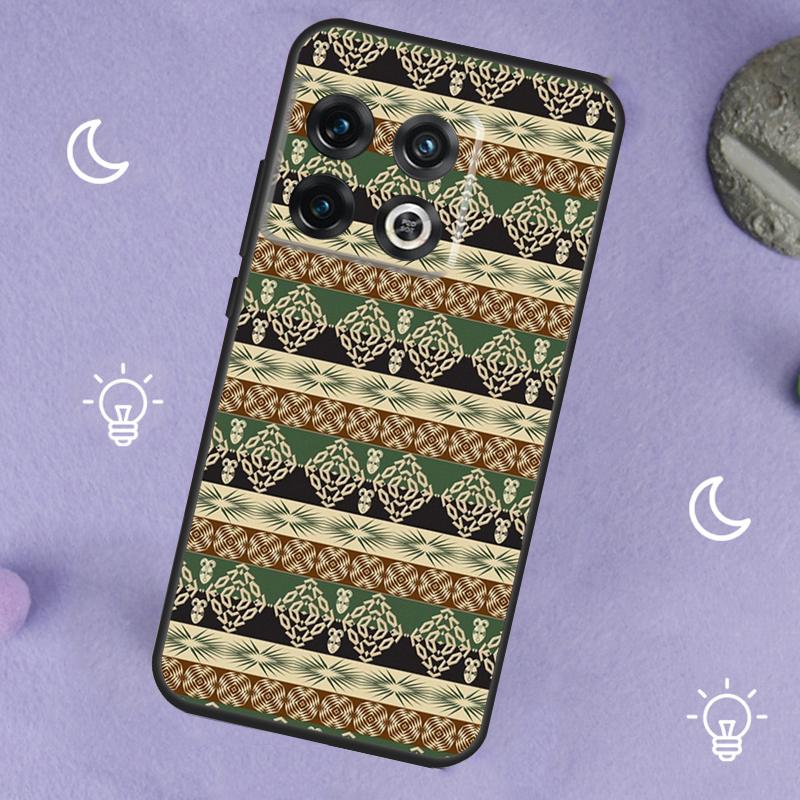 Tribal Ethnic Pattern For OnePlus 15 13 12 11 13R 12R 10R 13T 10T 8T Case For OnePlus Nord 5 CE 3 2 4 Lite N20 N30