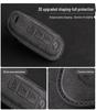 Compatible Key Case for GAC AION Y & Trumpchi GS Models (GS3, GS4, GS5, GS6m) with Suede Shell and Buckle Design