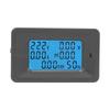 6 in 1 Digital LCD Meter Voltage 110 250V Current 100A Power Monitor Panel with Mutual Inductor
