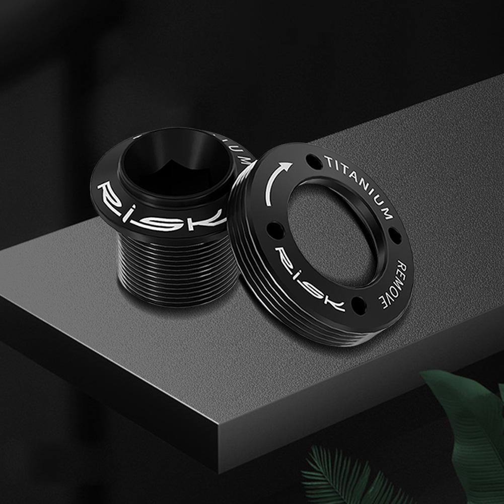 Titanium Alloy Crank Bolt Locking Screw W/ Crank DUB Cap Fixing Crank Screw Bike Cranket Fixing Bolt for SRAM NX-GX-XX1-EAGLE