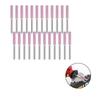 10 Pcs Lime pour Tronçonneuse de Sculpture Affûteur de Tronçonneuse Polissage Bavure Affûtage de Scie