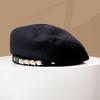 Women's Retro Japanese Cartoon Bear Wool Beret Hat