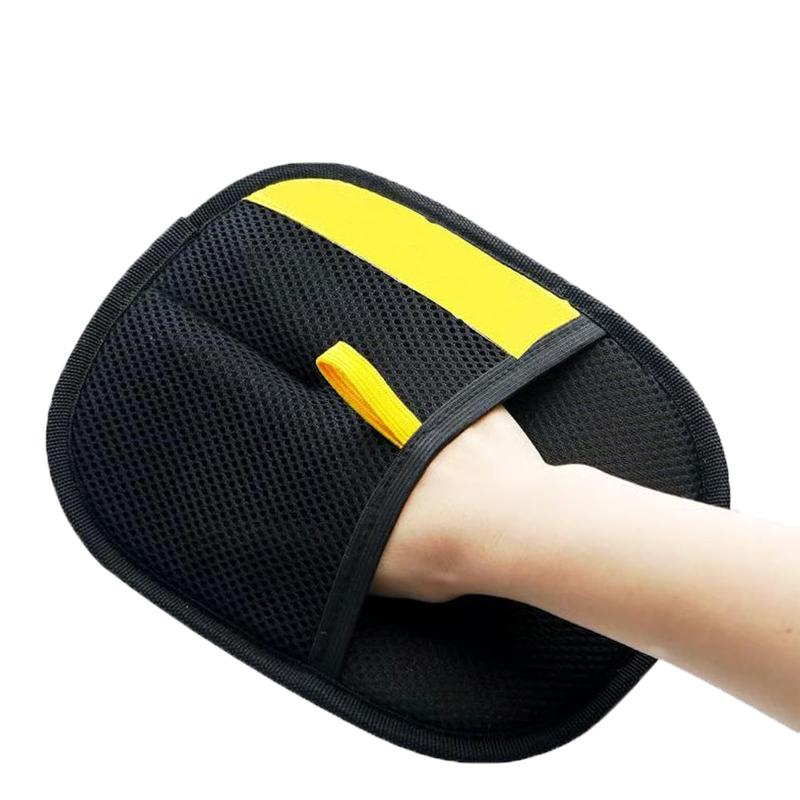 Upgrated Pet Hair Remover Glove Double-Sided Fur Gloves Cat Dog Fur Magnet Gloves For Washing Deshedding Cleaning Carpets Sofas