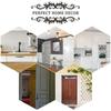 Lot de 4 poignées boutons vintage en alliage de zinc noir – style vieilli pour tiroir armoire