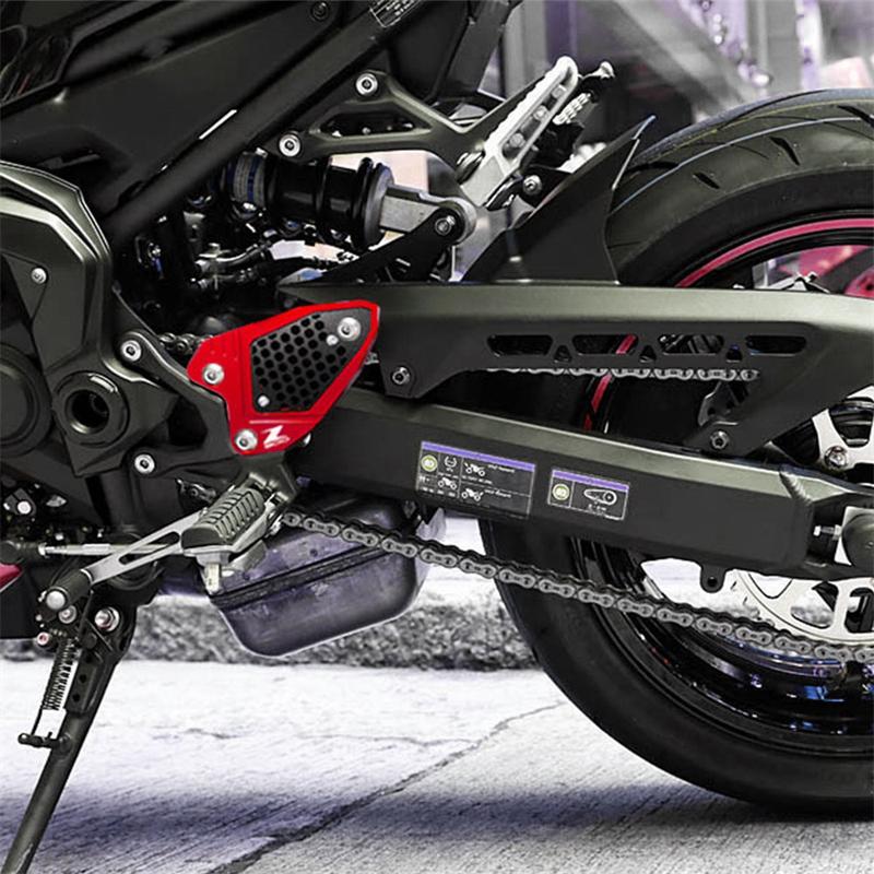 Motorcycle Accessories For Kawasaki Z900 2017 2018    2022 Foot Peg Heel Protective Film Mount Heel Guard