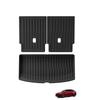 LUCKEASY Right Drive for Tesla Model YL 6seats RHD 2025 2026 Car Floor Mats Cargo Liner Trunk Pad TPE 3D Waterproof Accessories