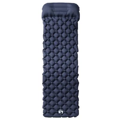 Inflatable Sleeping Pad with Pillow Gray