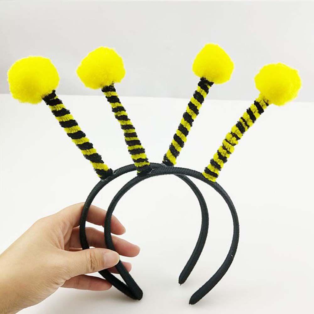 Cartoon Korean Style Headwear Animal Hair Hoop Children Hair Accessories Bee Tentacle Headband