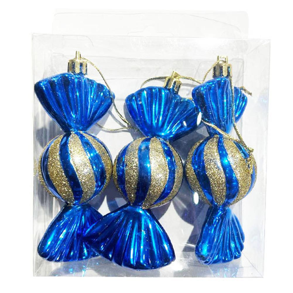 For Christmas Trees Colorful Holiday Decor Candy Shaped Ornaments Holiday Decorating As Shown Multi-Purpose Ornaments