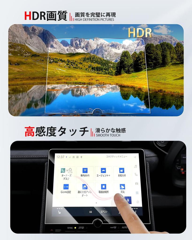 ASZSK 2023 2023 New Model Lexus LBX Protective Film Ultra Transparent Anti-Reflective Display Audio
