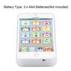Baby Mobile Phone Toy Simulation Shaped Clr Music Cool Light English Mobile Phone Toy