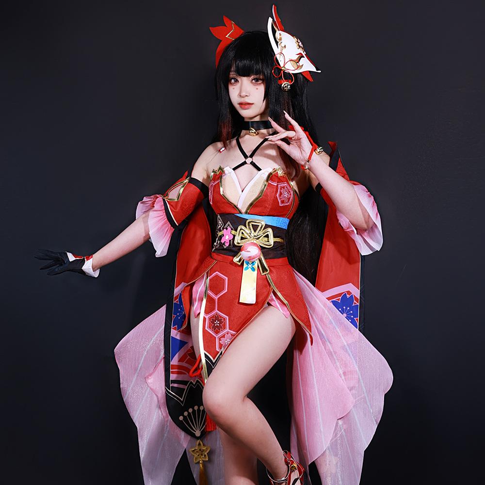 Anime Character Cosplay Fog City Collapses Star Dome Railway Cos Clothing Masked Fool Fireworks Cosplay Game Second Anime Suit Female