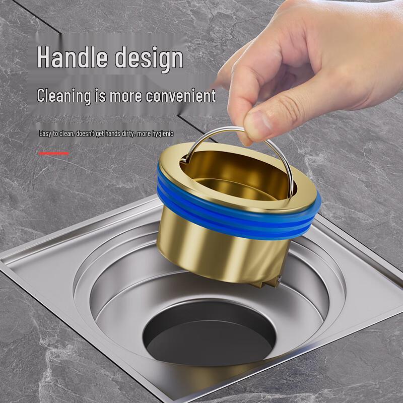 Copper Floor Drain Anti-Odor Core