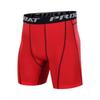 Men's Quick-Dry High-Elastic Basketball Running Shorts 6014: Sweat-Wicking, Tight-Fit Base Layer for Training