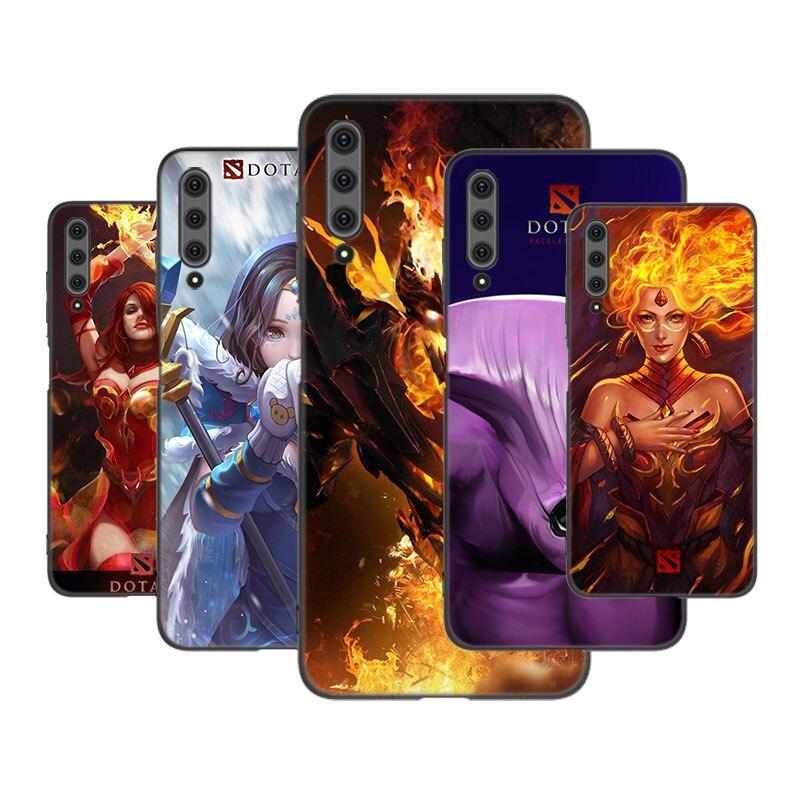 

Чехол для телефона Game Dota 2 для Huawei Honor 7A 8A 9X 20 Pro 8 10X Lite 7S 8C 8S 8X 9A 9C 10i 20i 20E 20S 30i, мягкий черный чехол из ТПУ