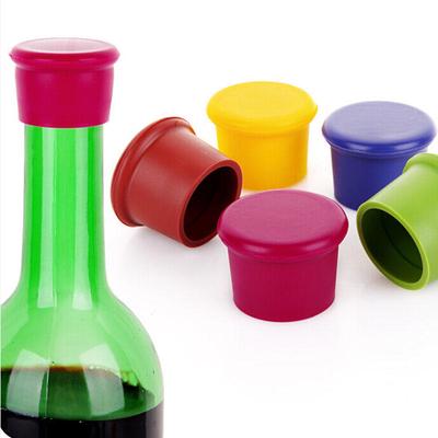 Silicone Wine Beer Cover Bottle Stopper Cap Beverage Home Kitchen Bar Tools