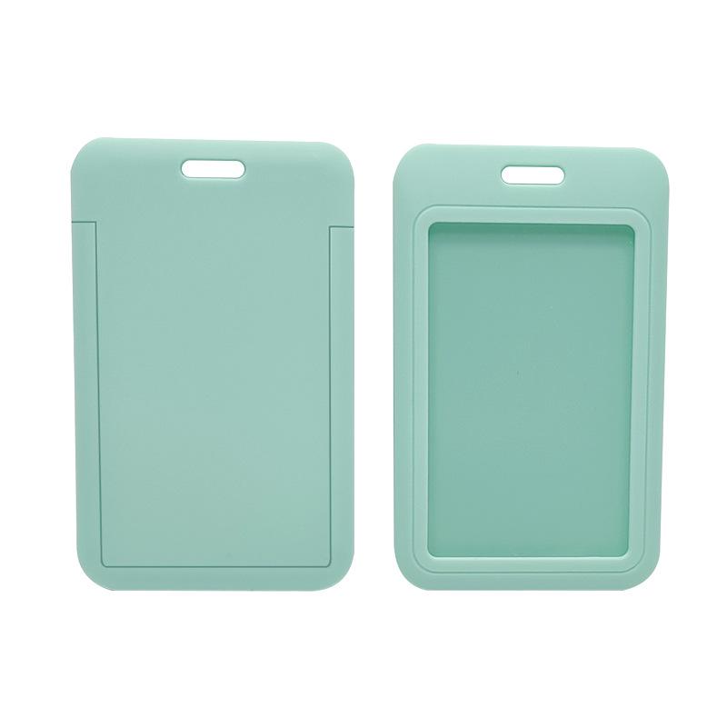 Cartoon-Colored ABS Plastic Slide-In Badge Holder for ID Cards