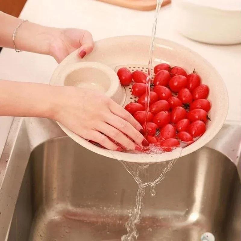 

Кухонная посуда Двухслойный пшеничный соломенный диск Инструмент Тарелка для специй Фруктовая чаша Блюдо для пельменей Столовая посуда Тарелка для макания закусок розовый