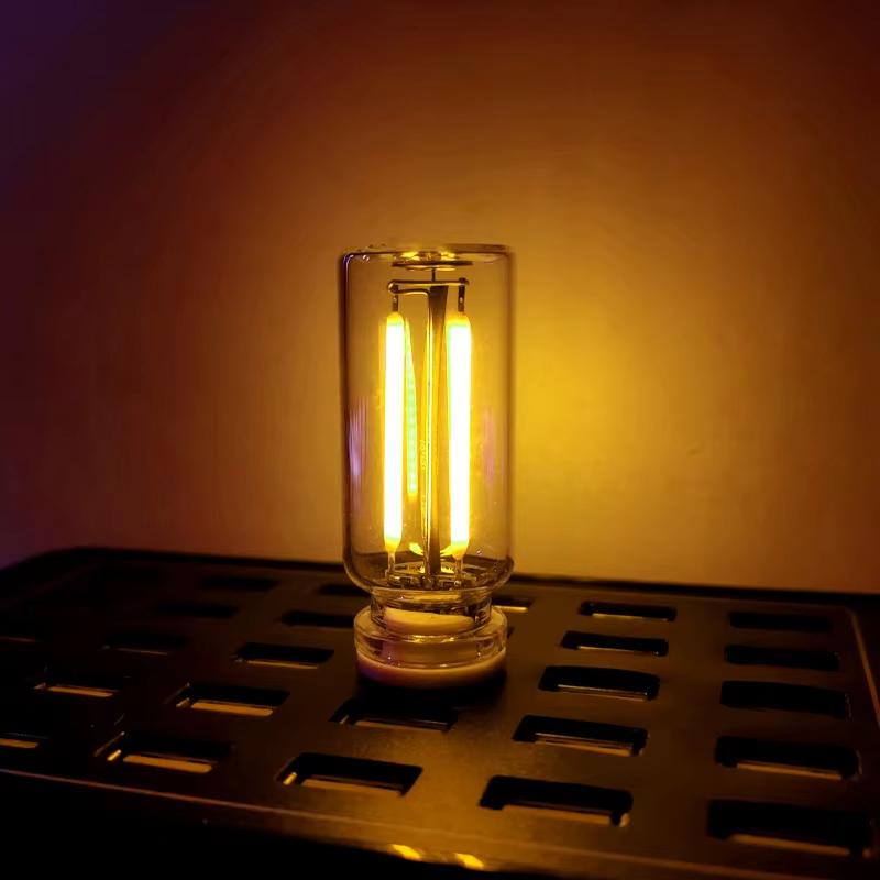 Colorful LED Night Light 5V USB Touch Control Atmosphere Lamp Mini Incandescent Bulb for Home Decoration 360Degree Lighting