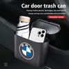 BBKB9 Universal Car Trash Can Storage Multifunctional Garbage Case For BMW 1 3 5 7 Series M F01 F20 F10 F13 E52 E53 E60 E93